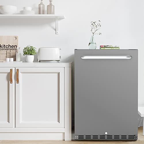 Outdoor Refrigerator 24'' Builtin/Freestanding Compressor Beverage