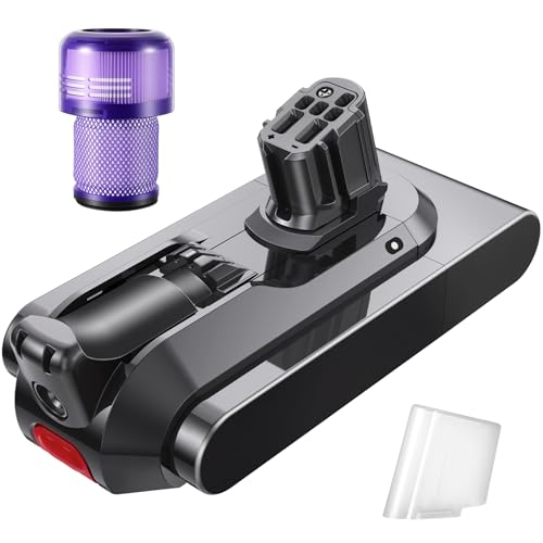 Mihobatt Battery Replacement for Dyson V12 Detect Slim, 25.2V 63Wh at Amazon