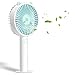 powerman Small USB Desk Fan, Super Quiet Mini Portable Battery Operated Handheld Personal Fans with 2000mA Power Bank,3 Setting for Baby,Travel,Camping and Outdoor Activities (Blue)