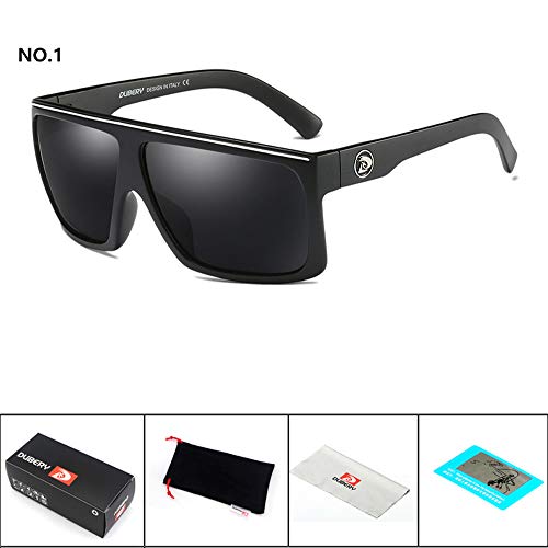 YEZIJIN DUBERY Men's Polarized Sunglasses Outdoor Driving Men Women Sport Glasses New