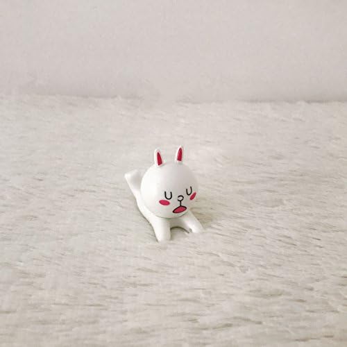 Cute Cartoon Silica Gel Solid Toy Cell Phone Holder Stand For Tablets Any Cell Phone Such (Cony rabbit)