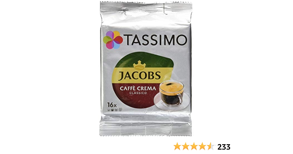 Tassimo Jacobs Caffè Crema Classico 