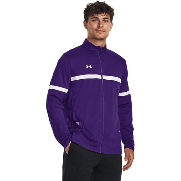 Under Armour Mens UA Knit Warm Up Team Full-Zip - Sweat Wicking SM