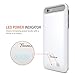 iPhone 6S/6 Battery Case, Trianium Atomic Pro iPhone 6S Portable Charger (4.7 inch) Charging Case - 3200mAh Extended Rechargeable Battery Pack Juice Bank Power Cases [MFI Apple Certified]-White/Grey