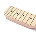 Guitar Neck for ST, 22 Fret Maple Fretboard Electric Guitar Neck for Strat Stratocaster Electric Guitar