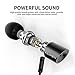 AILIHEN Metal Earbuds with Microphone in Ear Headphones Wired Earphones for Android/iOS Cell Phones iPad iPod Laptop Tablet Computerthumb 1