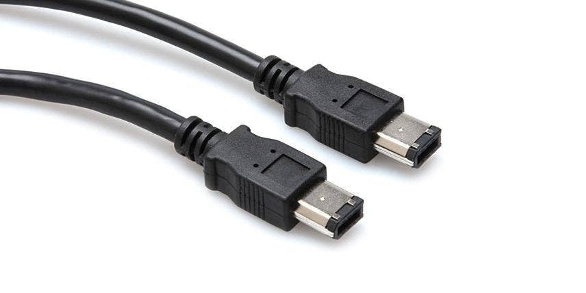HOSA FIW66106 Firewire 400 Cable 6-Pin - Same 6 ft