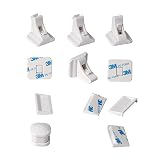 Magnetic Cabinet Locks, Baby-Proofing Cabinet and Drawers Locks, Heavy Duty Locking System (4 Locks + 1 Key)