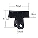 Z ZICOME Matte Black Large Metal Bulldog Clips Paper Clamps for Chip Bags, Photos, Crafts, 2-1/2 Inch, 10 Pack