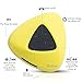 BILIFUN Mini Wireless Speaker, Waterproof IP66 Portable Bluetooth Speaker with Suction Cup for Bathroom Shower Car Stereo Indoor/Outdoor Hands-free,Yellow