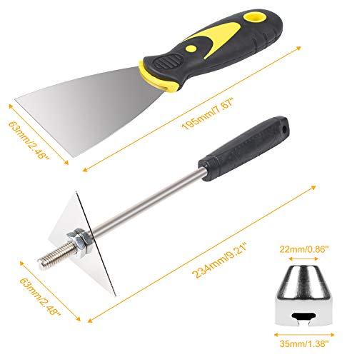 Heat Gun Nozzles Kit, SEEKONE Hot Air Gun Attachments 7 Pieces