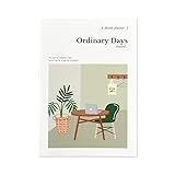 Monolike Ordinary Days Diary 6 Month Planner, Green