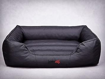 Hundebett Hundesofa Hundekorb Tierbett Verschiedene Größen und Farben Cordura Comfort (XL - 82x62x24, 2 - schwarz)