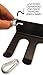 IRON AMERICAN Alpha Series Baseball/Softball Bat Rack Storage Holder for Wall Hanging Bat Hanger - Holds 7 Bats and Hangs on Fence Heavy Duty Steel Dugout Fence Display (Hardware Included)
