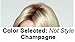 SHILO Monofilament Wig #1654 designed by Noriko, Bundle - 2 items: Wig and Wig Lift Comb (Color Selected: CHAMPAGNE-R)