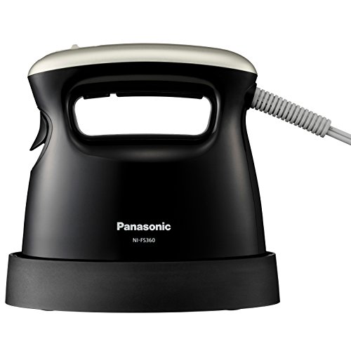 #本站首晒# 卡哇伊小家电：Panasonic 松下 NI-FS360-K 迷你蒸汽电熨斗