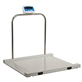 Brecknell Wheelchair Scale, 1000 lb Capacity, LCD