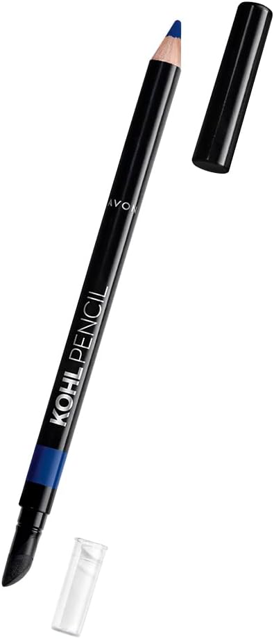 Avon Kohl Pencil Eyeliner Cobalt Blue - Soft, Long-Lasting, Budge-Proof