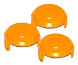 WORX WA6531 GT Trimmer Replacement Spool Cap Covers (3 Pack)