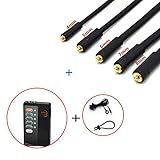 U-rethral C-atheters Play Silicone 5Pcs/Lot Electric Shock Male Úrethral So-und Cathe'ter Electro Peńîs PlǗg Dilator Adult PlǗgs for Men for Advanced (250MM)