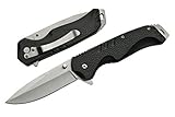 SZCO Supplies ABS Assisted Opening Knife, Black