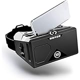 Merge AR/VR Headset - Augmented and Virtual Reality Goggles, STEM Product, 300+ Experiences, Works with iPhone or Android (Moon Grey)