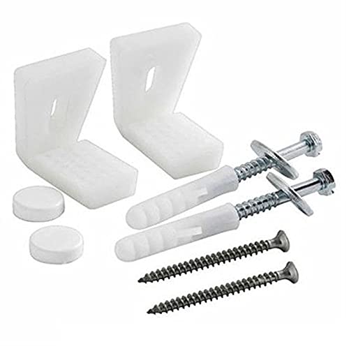 TANGIST Bathroom Angled Floor Wc Toilet Pan Bidet Or Semi Pedestal Fixing Kit Bolts