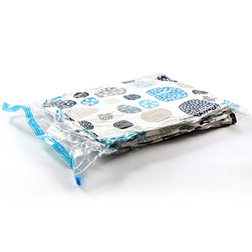 Anna Home Premium Jumbo Vacuum Storage Bags 8 Pack (Lifetime Replacement Guarantee) (Works With Any Vacuum Cleaner + FREE Hand-Pump for Travel!) 80% More Compression Than Other Brands! - Thumbnail 3