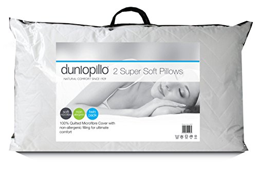 dunlopillo microfibre support pillow