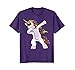 Dabbing Unicorn Shirt - Funny Unicorn Dab Tshirt Gift