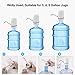 Electric Water Bottle Pump Auto Drinking Water Jug Water Dispenser for Universal 5 Gallon Bottle in Home Kitchen Office Outdoor Using