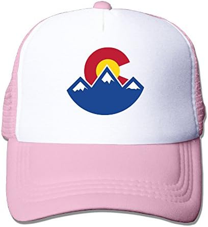 Colorado Sunset Golf Mesh Cap Pink