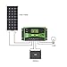 GIARIDE 30 amp Solar Charge Controller 24V 12V pwm Solar Charge Controller Intelligent Solar Controller with USB Port and LCD Display