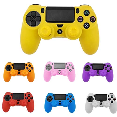 Kaimu Soft Silicone for PS4 Pro Slim Handle Protection Gamepad Sousaphone - Thumbnail 2