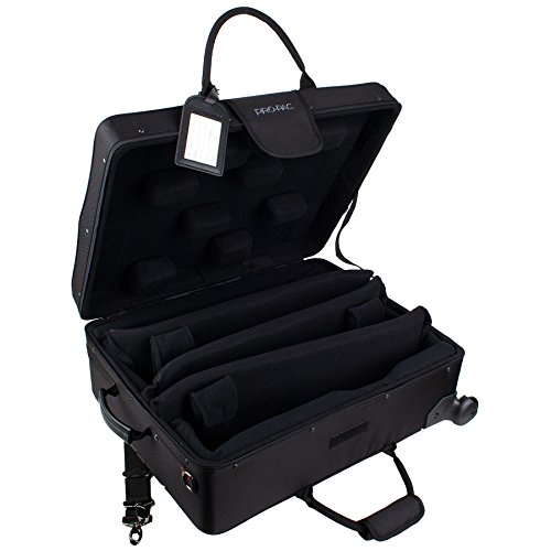 Pro Tec iPac Case IP301QWL Quadruple Trumpet PRO PAC Case with Wheels