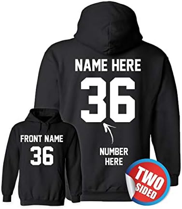 Custom 2 Sided Tshirts - Front & Back - Design Your Own T Shirt - Customized Tee Shirts