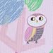 Jaq Jaq Bird Doodle It & Go Erasable Book (Owls) | Non Toxic Reusable Compact Travel Chalk Doodle & Drawing Book for Kids and Children