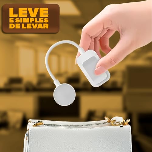 Luz de Leitura Para Livro LED Luminária de Livros - Quente Neutra Fria - Nível de Iluminação Ajustável - Ideal para Estudar ou Ler a Noite