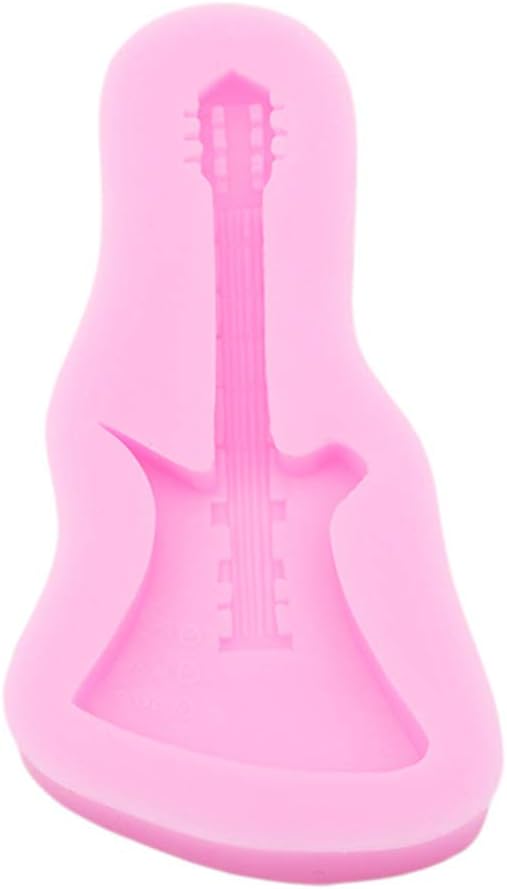 Toporchid Instrument De Musique Guitare Silicone Fondant Savon 3d Moule A Gateau Cupcake Gelee De Bonbons Au Chocolat Decoration De Cuisson Outil Accessoires Cuisine Et Maison Centroarco Com