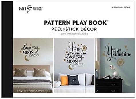 Paper Riot Pattern Playbook Sunshine Peel &amp; Stick Wall Decals