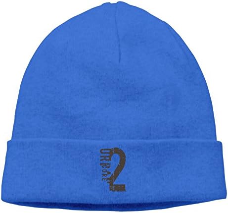 DHilary 2 Warm Knit Beanie Skull Cap Cuff Beanie Hat Knit Hat/Cap RoyalBlue