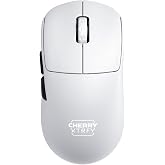 CHERRY XTRFY M68 Wireless | Ultra-Fast and Light Gaming Mouse (M68 Pro 8K, White) (Renewed)