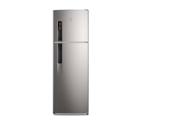 Geladeira Electrolux Frost Free 380L 60,4 x 71,2 x 177,3 cm Duplex Inox AutoSense Inverter 2 Portas