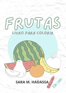 Livro FRUTAS: LIVRO PARA COLORIR