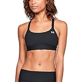 Under Armour Women's Armour Eclipse Bra, Black/Black, Small