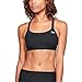 Under Armour Women's Armour Eclipse Bra, Black (001)/Metallic Silver, Small