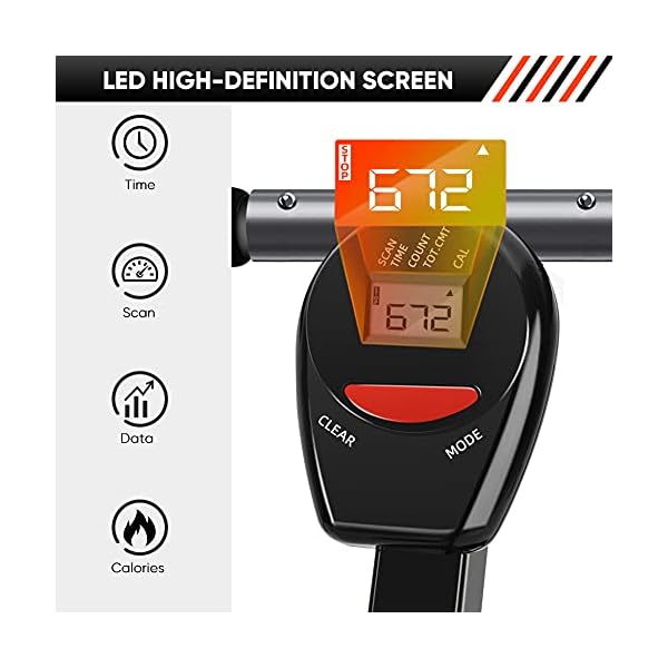 Rowing-Machines-for-Home-Use-Air-Resistance-Aerobic-Rowing-Machine-Fitness-Workout-Advanced-Driving-Belt-System-with-Adjustable-Resistance-and-Digital-Indicator-for-Home-Gym-Strength-Training Rowing Machine for Home Use Air Resistance Aerobic Rower Machine Fitness Workout Rower Exerciser with Adjustable…