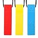 Chew Necklace For Boys and Girls (3-Pack) - Chewy Sensory Chewing Necklace for Autism ADHD Oral Motor Biting Teething - Chewelry Chew Brick by Solace