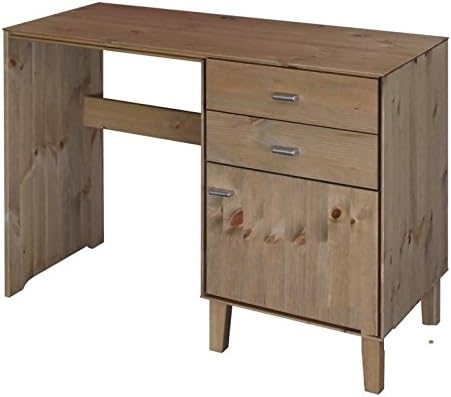 Aimee Rustic Pine 2 drawer dresser desk kolding