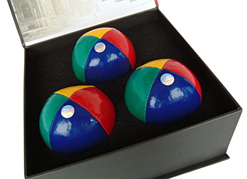 Higgins Brothers Juggling Balls Kit - World's Finest Boxed Set with 3 Juggle Ball Set